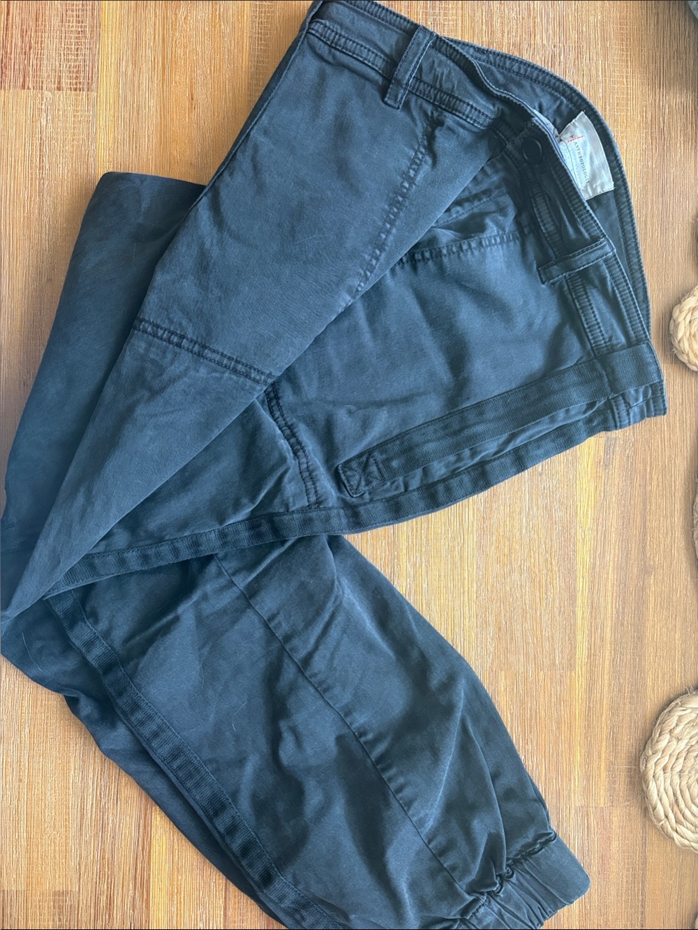 Anthropologie Black Jogger Pants